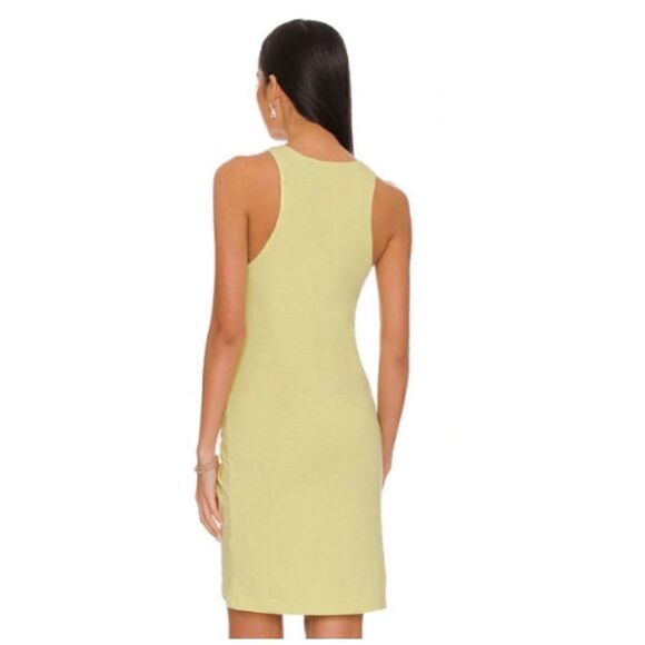 LNA Revolve Liani Tank Dress in Citrus Yellow Sleeveless Mini women’s size M - Picture 13 of 14